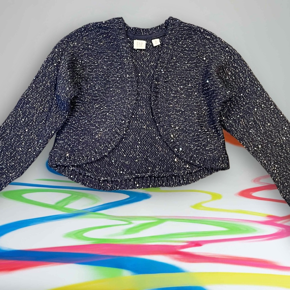 NWOT - GAP Kids Sparkly Knit Shrug